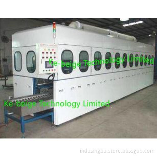 PLC Automatic Metal Stamping Parts Ultrasonic Cleaning Mach